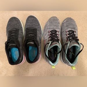 Lot of two women’s Sketchers sneakers size 7